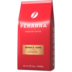 К FERARRA АРАБІКА 100% 6*1кг ЗЕРНО 25047 фото