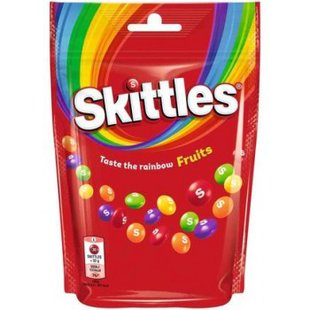 ДРАЖЕ SKITTLES FRUTS 136г 12055 фото