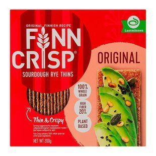 Хлiбцi Finn Crisp Оригінал 200г 21488 фото