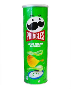 Чіпси PRINGLES Сметана Цибуля 19*165г 46354 фото