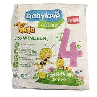 Підгузники Baby Love 4 (8-14кг) 34 шт Д 22379 фото