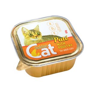 ПАШТЕТ GOLDEN CAT КУРКА 16*100г 99349 фото