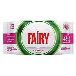 Серветки FAIRY д/прибирання Лілія 100шт Д 25552 фото