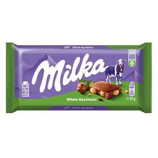 Шоколад Milka Whole Hazelnuts 95г 19632 фото