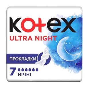 Прокл KOTEX Нічні 6кап 16*7шт 96950 фото