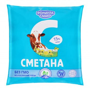 Формула Смаку 15% П/Е 20шт*400г Сметана 49305 фото