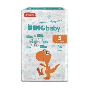 Підгузки DINO BABY 5*34шт 46901 фото