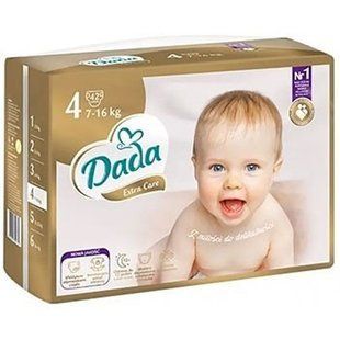 Підгузки DADA 4 Extra Cera(7-16кг) 42шт 97873 фото