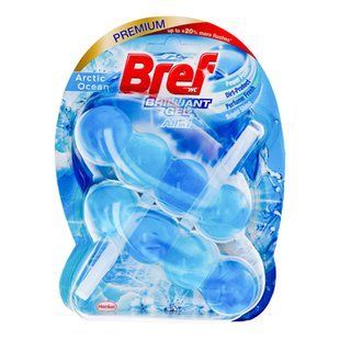 Засіб д/унітазу BREF Делюкс Океан гель 2шт 15336 фото