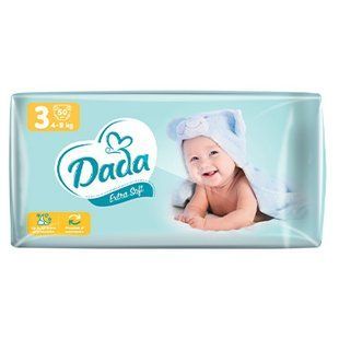 Підгузки DADA 3 Extra Soft (4-9кг) 50шт 20280 фото