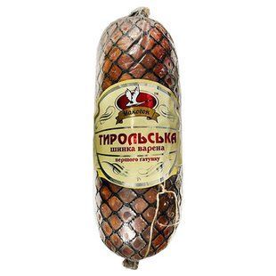 Ковбаса Макогон Шинка Тірольська в\к 1с ~1кг 37805 фото