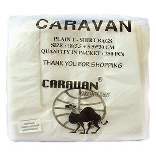Пакет майка CARAVAN 18*30(0) 250шт 99226 фото
