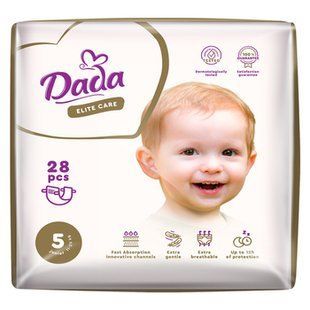Підгузки DADA 5 Elite Care Junior (11-25кг) 28шт 17798 фото