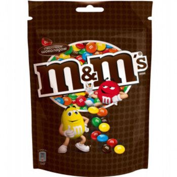 Драже M&M's 16*90гр Коричневий 43524 фото