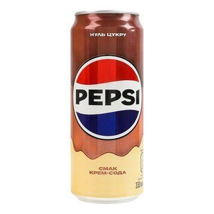 ВОДА PEPSI з/б Крем Сода 24*0.33л 24100 фото