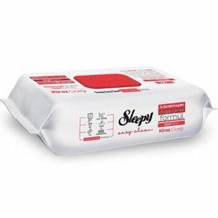 Серветки вологі SLEEPY Easy Cleaning Вишня 100шт 24066 фото