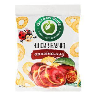 Чіпси Яблучні оригінальні 40г 98372 фото