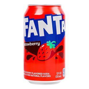 ВОДА FANTA 12*355мл ПОЛУНИЦЯ 23895 фото