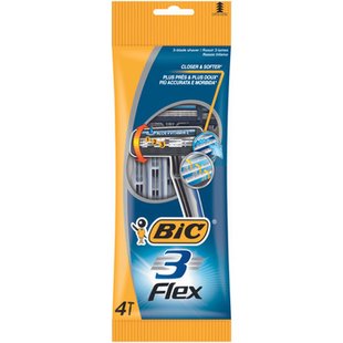 Станкок д/гоління BIC FLEX 3 4шт 99919 фото