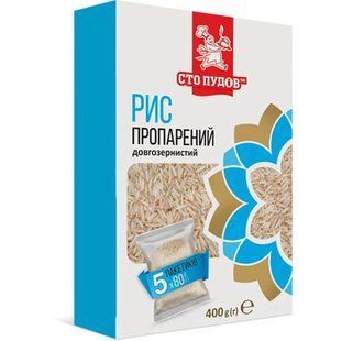 Рис Пар Сто Пудів Вар Пак 4*80г* 95816 фото