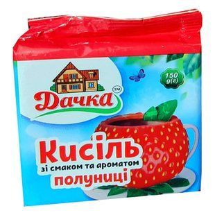 Кисіль Брик Полуниця 150г Дачка 48885 фото