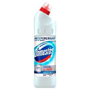 Засіб д/унітазу DOMESTOS Ультра білий 28*0.5л 96847 фото