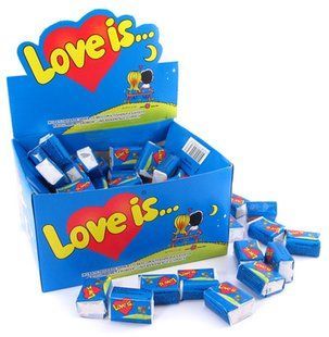 Жуйки Love is 100шт 23472 фото