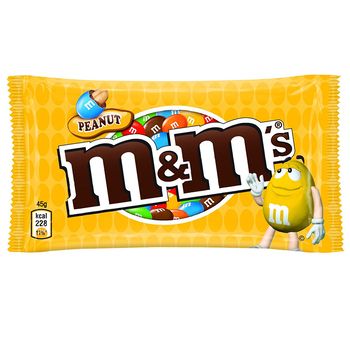 Драже M&M's 36*45гр Жовтий Горіх 29965 фото