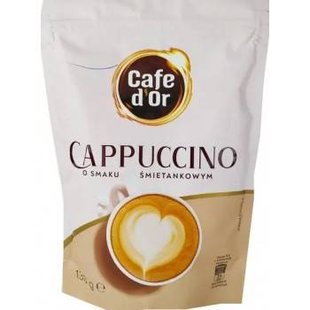 CAFE D'OR CAPPUCCINO ВЕРШКИ Д/П 12*130г 99855 фото