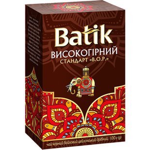 Ч Батiк 30*100г ВОР Доріб.лист 44943 фото