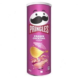 Чіпси Pringles Креветка 165г 47184 фото