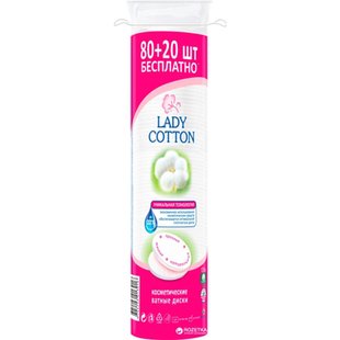 Ватні диски LADY COTTON 35*100шт 98045 фото