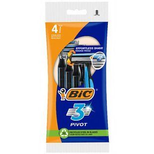 Станкок д/гоління BIC 3 pivot 4 шт 25406 фото