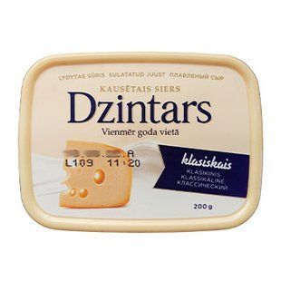 ПлавленийСир Dzintars Класичний 200г 25488 фото