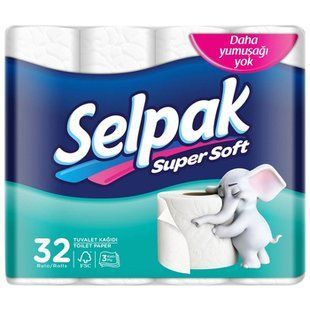 Т.П. SELPAK Extra 3шар 32шт 21422 фото