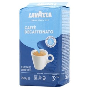 К LAVAZZA МЕЛ 10*250г БЕЗ КОФЕЇНУ СИНЯ 46810 фото