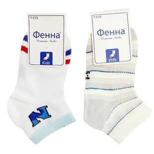 Шкарпетки дитячі Фенна С72 хлопчик сітка 5-7р 10пар 23447 фото