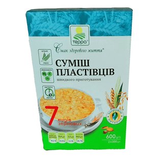 Плавстівці Терра 7 злаки 14*600гр 29994 фото