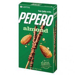 Соломка Глаз 40*32г Almond Pepero 23809 фото
