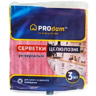 Серветка PRODOM 60*3шт цел. 97196 фото