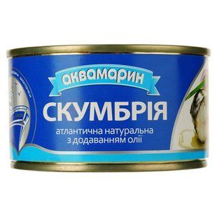 Скумбрія Аквамарин д\о 230г 11001 фото