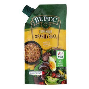 Гірчиця ВЕРЕС Французька д/п 16*130г 49622 фото