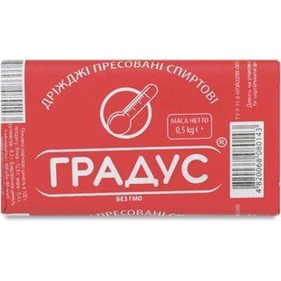 Дрiжджі Градус 500г 18348 фото
