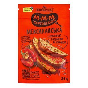 Приправа Pripravka До Картоплі Мексиканська 25г 24244 фото