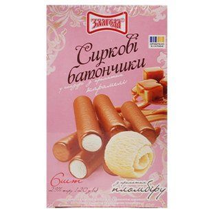 Сирок Глазурований Злагода Пломбір(6шт) 120г 47030 фото