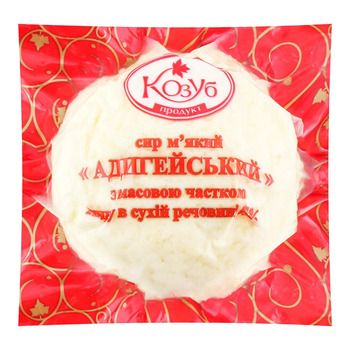 Адигейський Сир 45% 300г Козуб 44463 фото