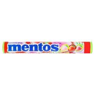 ЖУВ ЦУК MENTOS STAWBERRY 37.5г 12057 фото