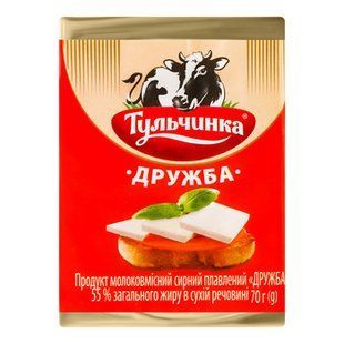 Сир Плавлений Тульч Дружба 70г 21052 фото