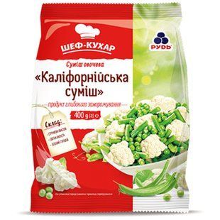Каліфорнійська 20*400г ШефКухар Морож 10514 фото