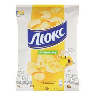 Чiпси Люкс Сир 105г 13434 фото
